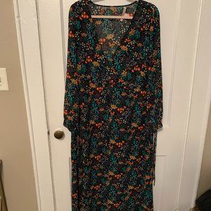MAXI FLORAL H&M DRESS